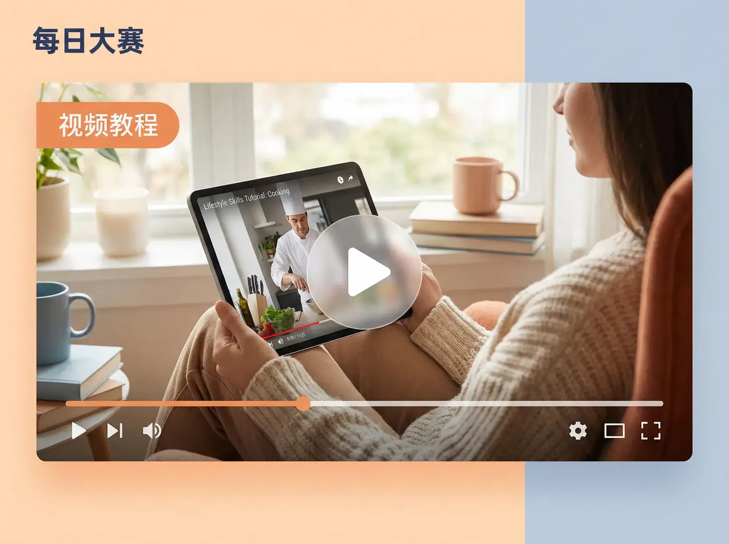 每日大赛视频教程 - 如何使用每日大赛视频教程功能